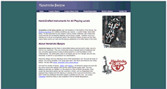 Desktop Screenshot of hendricksbanjos.com